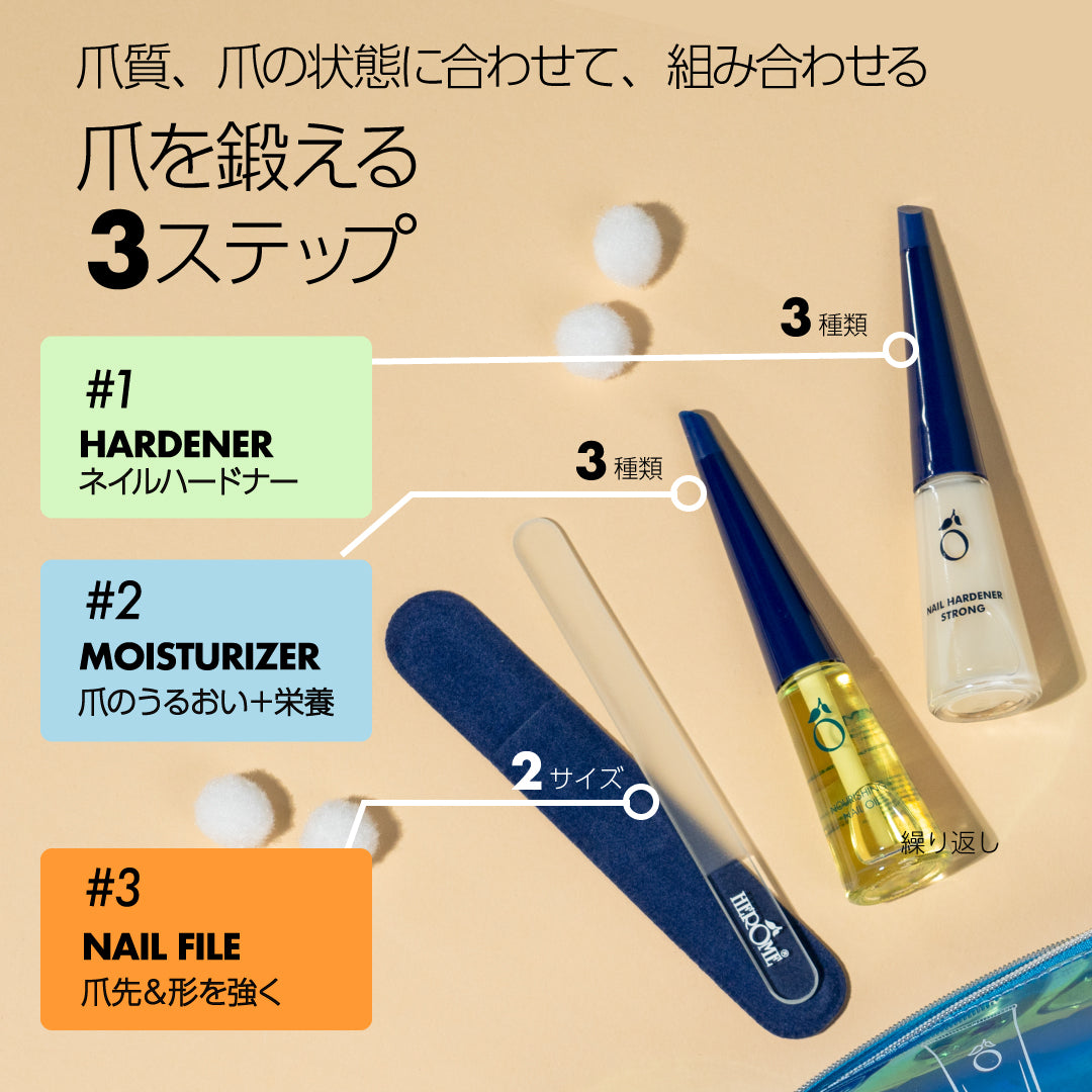 ネイルハードナーストロング　ケアセット